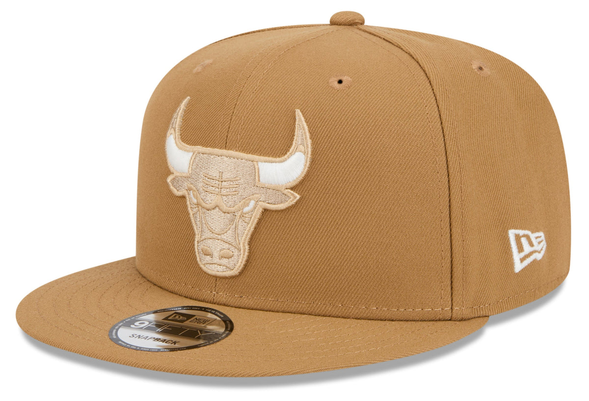 Chicago Bulls New Era 2024 City Edition Walnut 9FIFTY Adjustable Hat