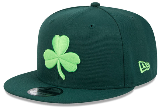 Boston Celtics New Era 2024 City Edition Green 9FIFTY Adjustable Hat