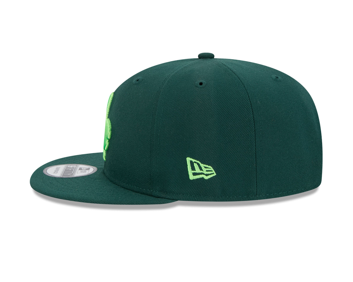 Boston Celtics New Era 2024 City Edition Green 9FIFTY Adjustable Hat