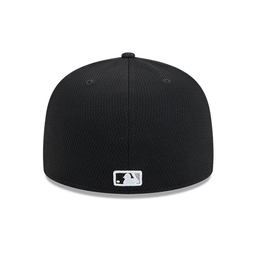 Chicago White Sox New Era Black 2025 Clubhouse Alternate 59FIFTY Fitted Hat