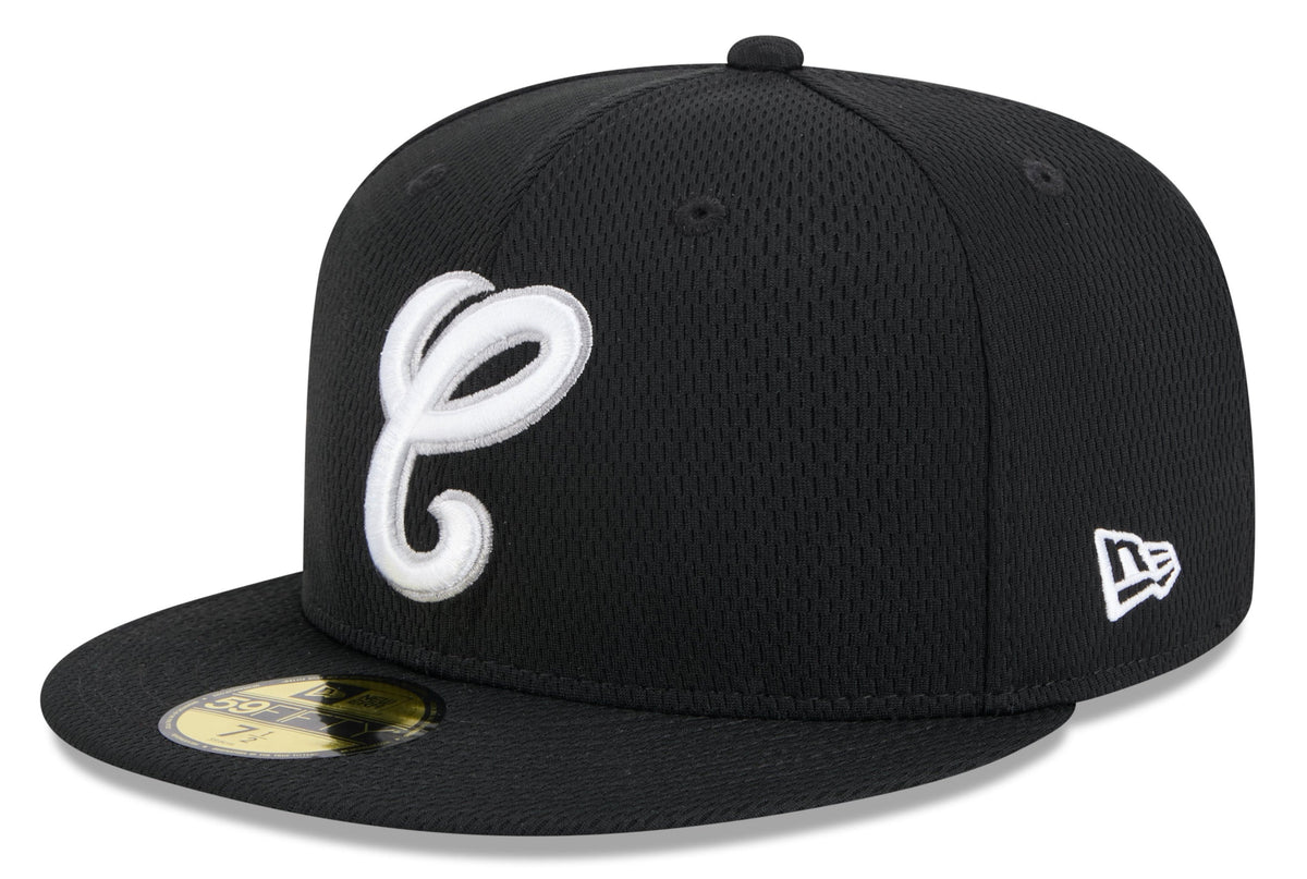 Chicago White Sox New Era Black 2025 Clubhouse Alternate 59FIFTY Fitted Hat