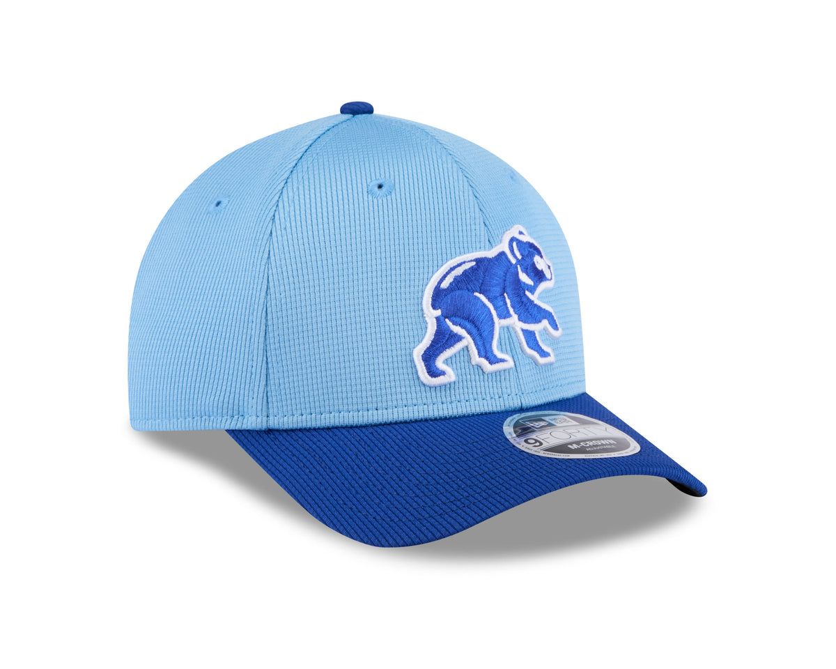 Chicago Cubs Blue New Era 2025 Spring Training M-Crown 9FORTY Adjustable Hat