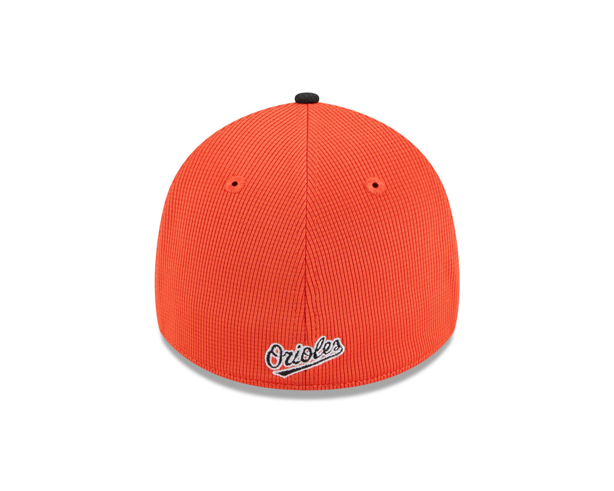 Men's Baltimore Orioles New Era Orange 2025 Spring Training 39THIRTY Flex-Fit Hat