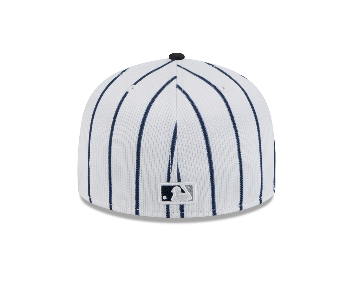 New York Yankees New Era Home Pinstripe 2025 Spring Training 59FIFTY Fitted Hat