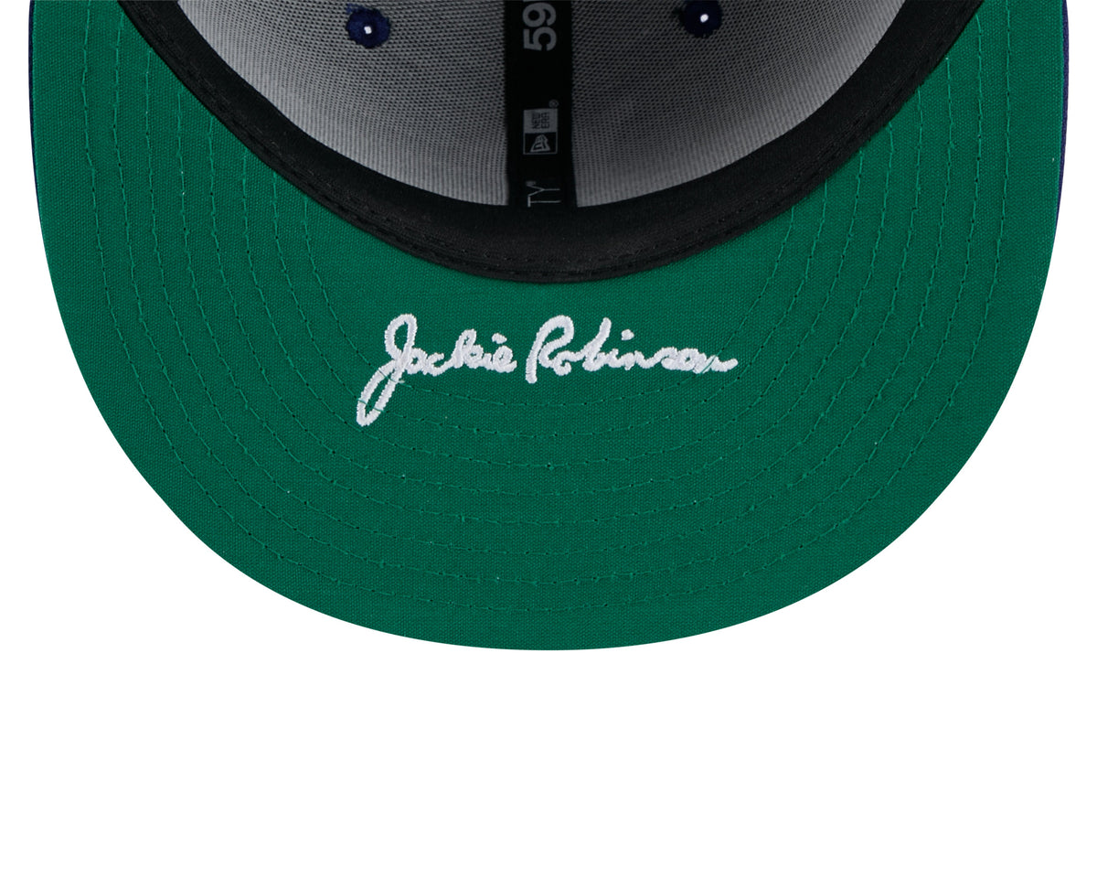 Los Angeles Dodgers Jackie Robinson Day 25 Brooklyn New Era Royal Game Authentic Collection On-Field 59FIFTY Fitted Hat