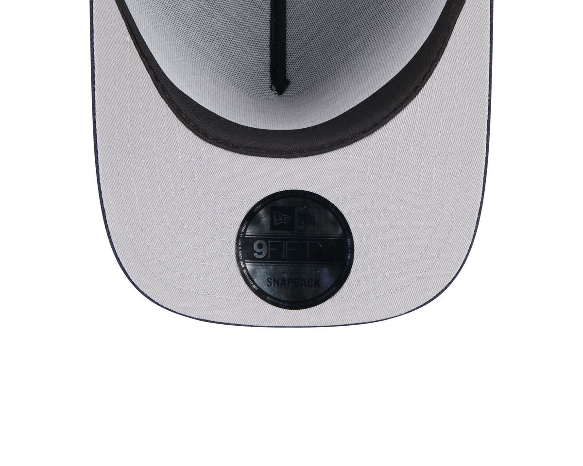 Men's Chicago Bears New Era 2025 NFL Draft Black A-Frame 9FIFTY Snapback Adjustable Hat