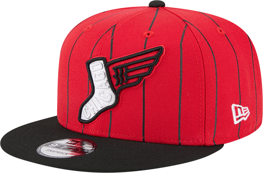 Chicago White Sox New Era 2025 City Connect 9FIFTY Snapback Hat - Red/Black
