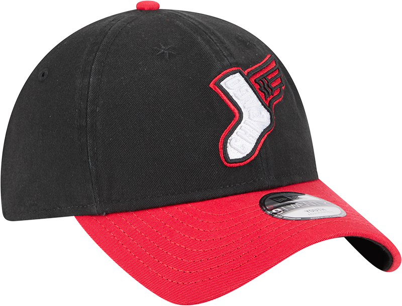 Kids Chicago White Sox 2025 City Connect Alternate New Era 9TWENTY Hat- Red/Black