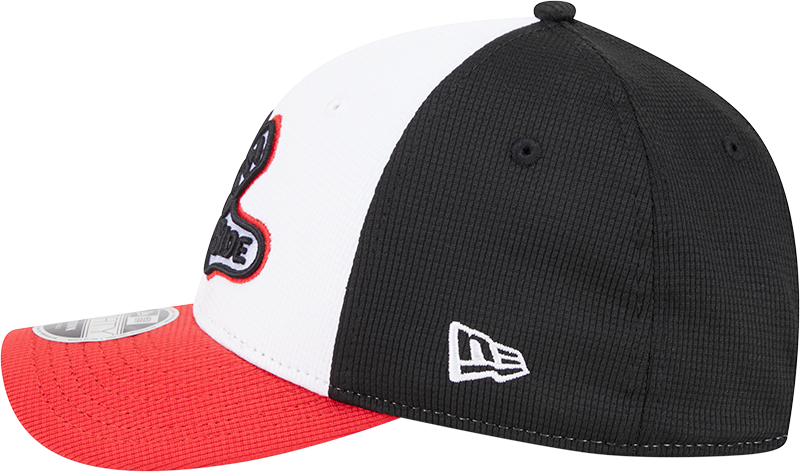 Chicago White Sox New Era Black/Red 2025 City Connect Batting Practice M-Crown 9FORTY Adjustable Hat