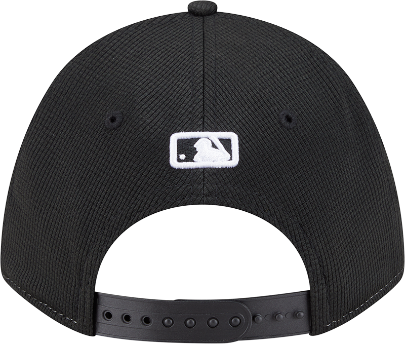 Chicago White Sox New Era Black/Red 2025 City Connect Batting Practice M-Crown 9FORTY Adjustable Hat