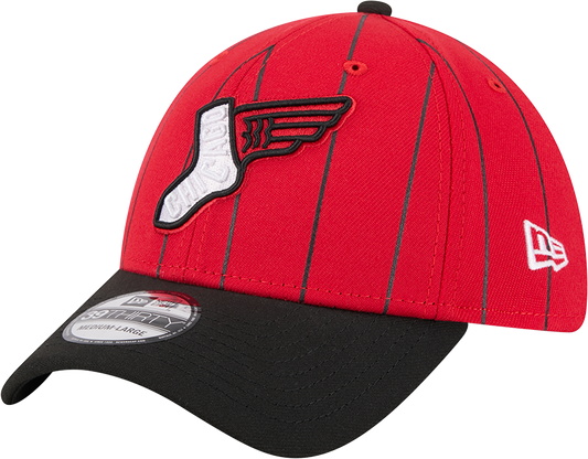 Chicago White Sox 2025 City Connect Red/Black New Era 39THIRTY Flex Fit Hat