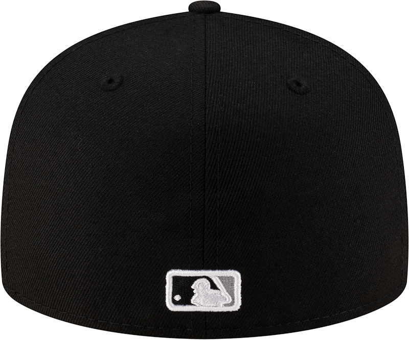 Chicago White Sox New Era 2025 City Connect Team Color 59FIFTY Fitted Hat -Black