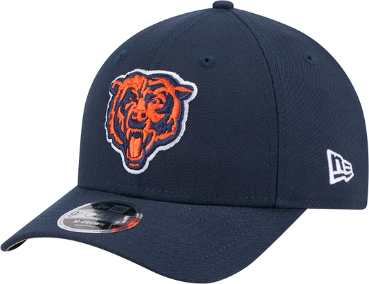 Youth Chicago Bears New Era Navy Primary 9FORTY M-Crown Adjustable Hat