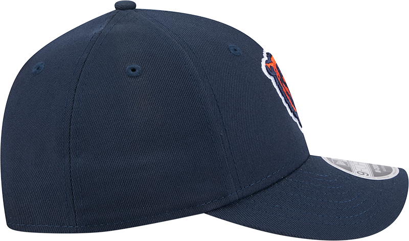 Men's Chicago Bears New Era Primary Logo Navy M-Crown 9FORTY Snapback Adjustable Hat