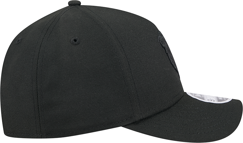 Chicago Bears New Era Black Tonal Primary 9FORTY A-Frame M-Crown Adjustable Hat