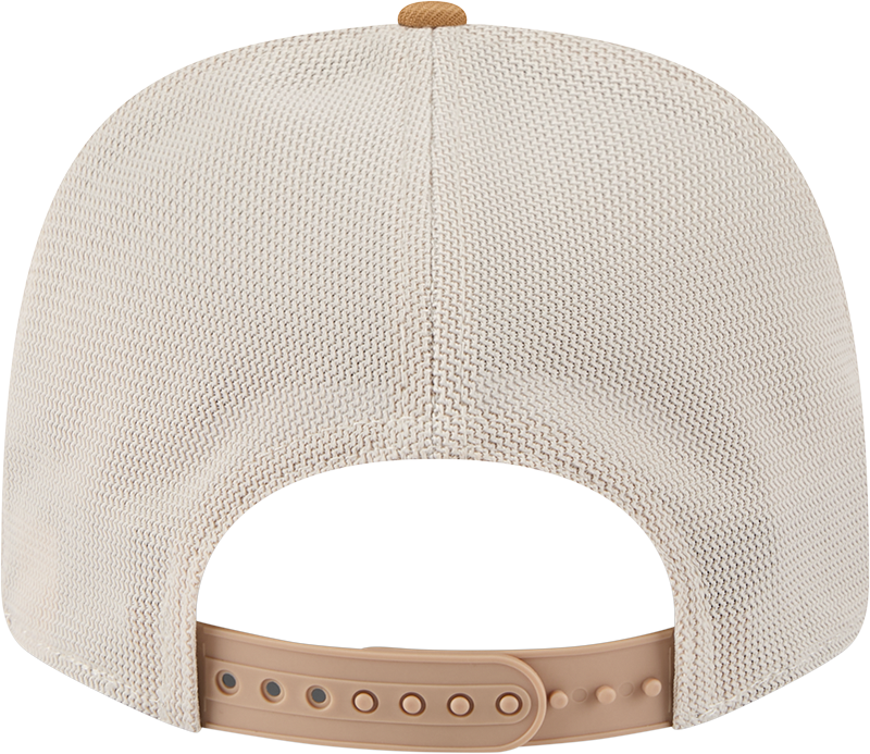 Chicago Blackhawks New Era 2T Tan 9SEVENTY Trucker Adjustable Hat