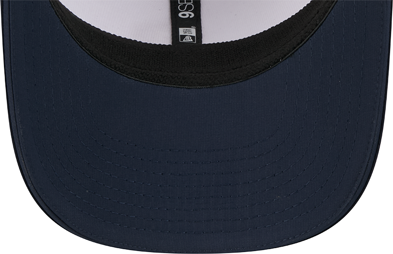 Men's Chicago Bears New Era White/Navy B 2025 NFL Training Camp 9SEVENTY Adjustable Hat