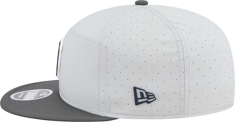 Men's Chicago Bears New Era Gray/Graphite 2025 NFL Training Camp Split Panel 9FIFTY Snapback Hat