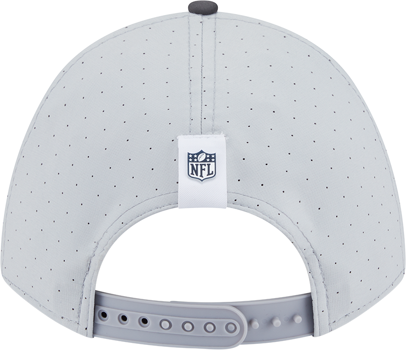 Men's Chicago Bears New Era Gray/Graphite 2025 NFL Training Camp 9FORTY M-Crown Adjustable A-Frame Hat