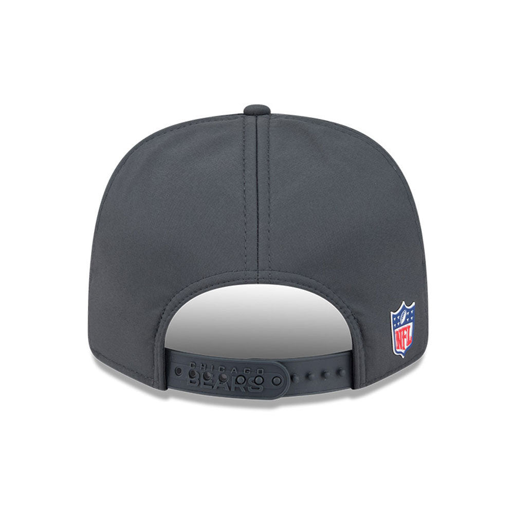 Men's Chicago Bears New Era Graphite 2025 Sideline C 9SEVENTY Cold Adjustable Hat