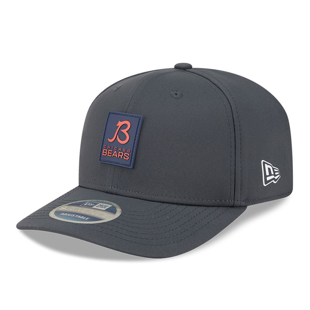 Men's Chicago Bears New Era Graphite 2025 Sideline B 9SEVENTY Cold Adjustable Hat