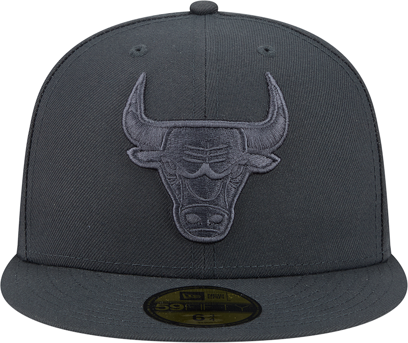 Men's NBA Chicago Bulls Storm Gray Color Pack 59Fifty Fitted Hat