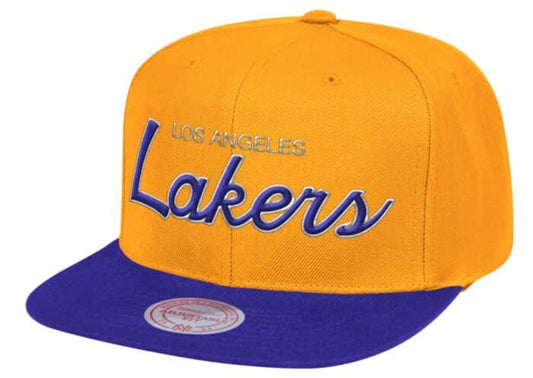 Men's Los Angeles Lakers Gold/Purple NBA Sports Specialty Snapback Adjustable Hat