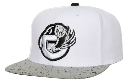 Men's Vancouver Grizzlies Mitchell & Ness NBA Cement Top HWC Snapback Hat