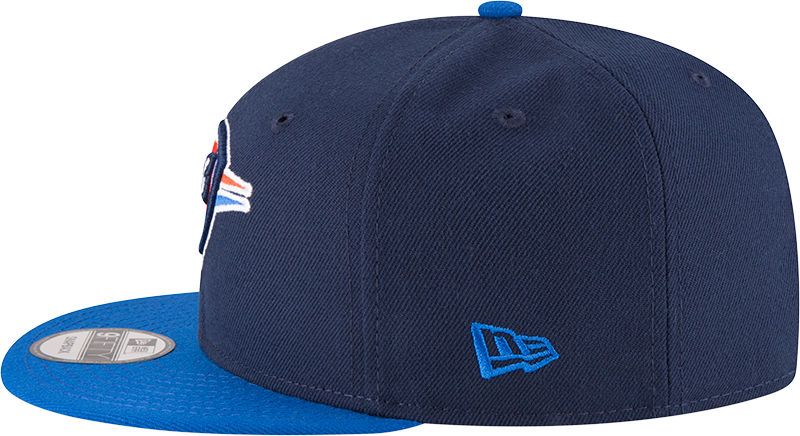 Men’s Oklahoma City Thunder 2 Tone Navy/Blue 9FIFTY Snapback Hat By New Era