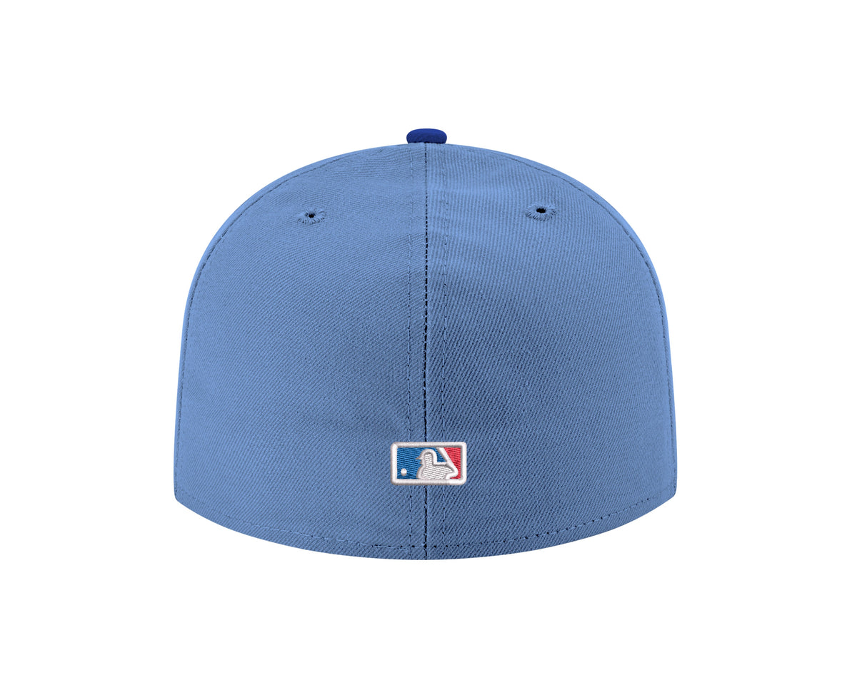 Chicago Cubs Sky Blue/Royal Spring Training Bear New Era 59FIFTY Fitted Hat