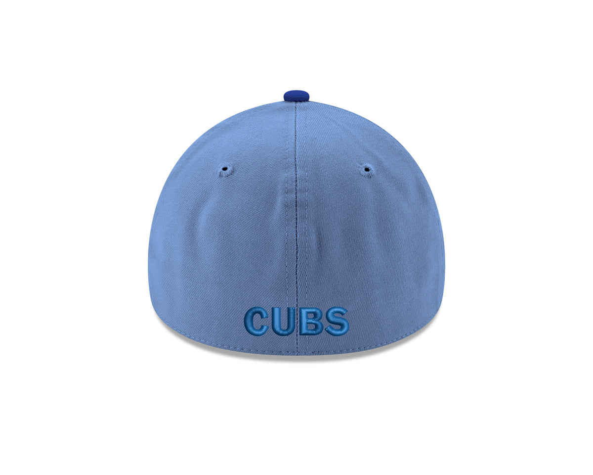 Men's Chicago Cubs New Era Walking Bear 39THIRTY Flex-Fit Hat