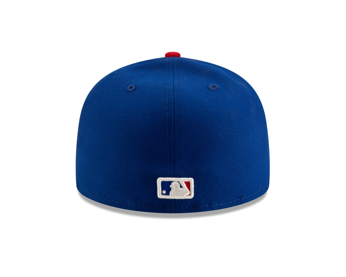 Men's Chicago Cubs New Era White/Royal Alternate Authentic Collection On-Field 59FIFTY Fitted Hat