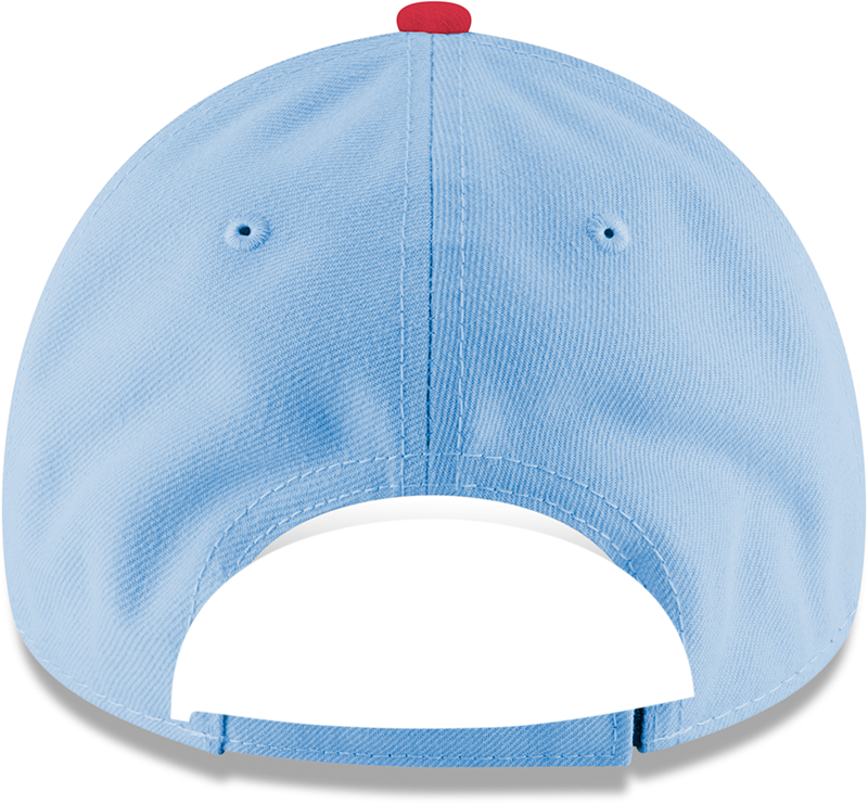 Youth Chicago Cubs Alternate 2 9FORTY Adjustable Chrome/Sky Blue Cap By New Era