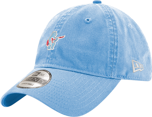 Chicago Cubs New Era Sky Blue Alternate Guitar Bear 9TWENTY Adjustable Hat