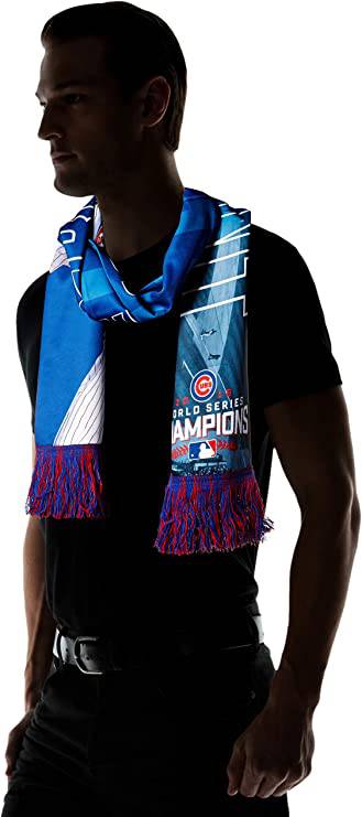Chicago Cubs Kris Bryant #17 World Series Champions Printed Photo Scarf