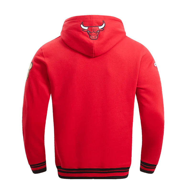 Men's Chicago Bulls Pro Standard Retro Classic Red Hoodie