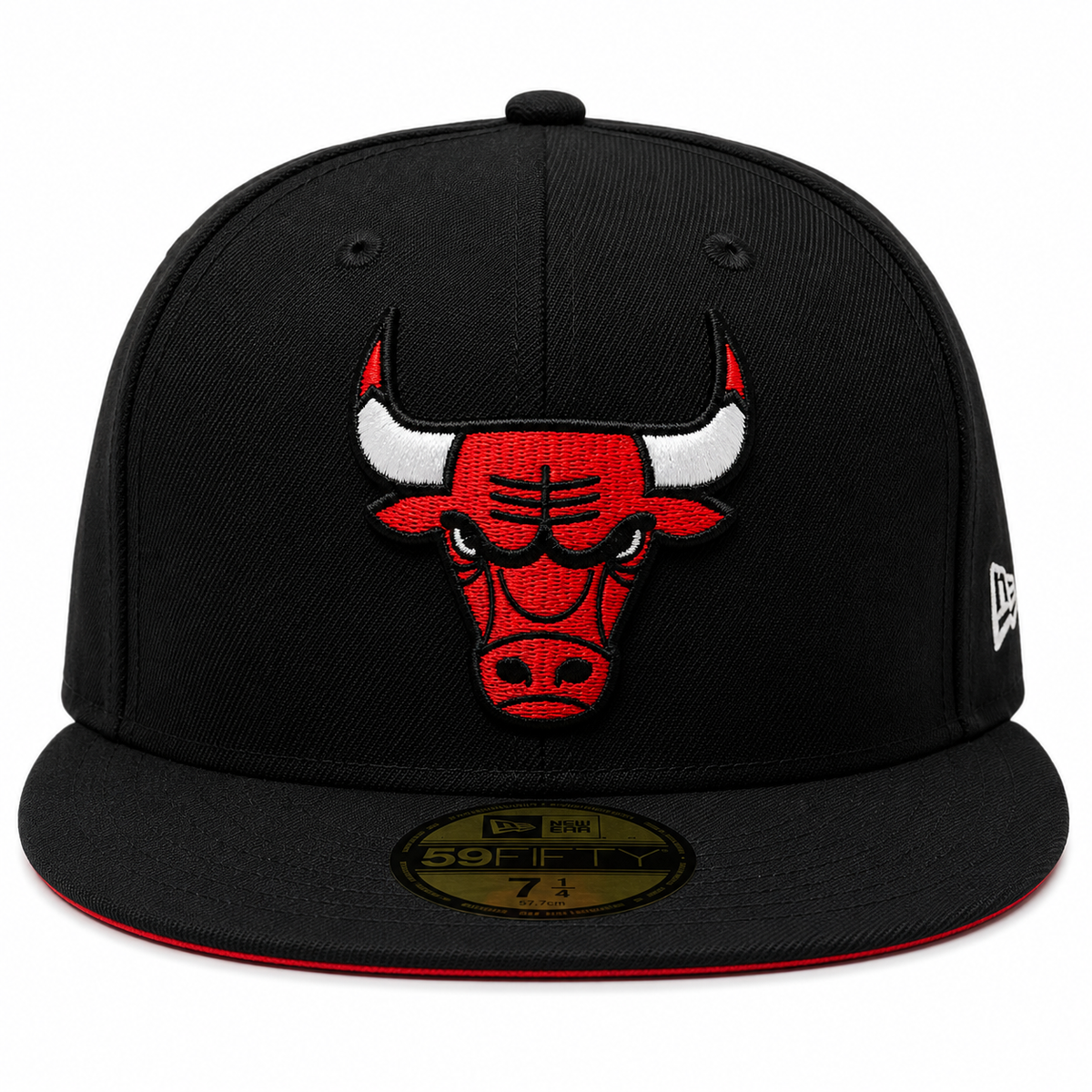 Men's Chicago Bulls Black/Red 6X Champions 59FIFTY Fitted Hat
