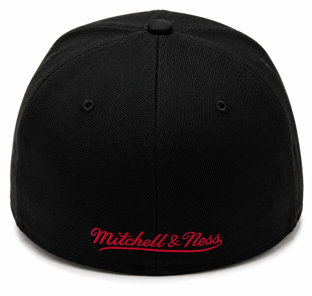 Men's Chicago Bulls Mitchell & Ness Hardwood Classics 2 Tone Black/Gray Reload 2.0 Dynasty Fitted Hat
