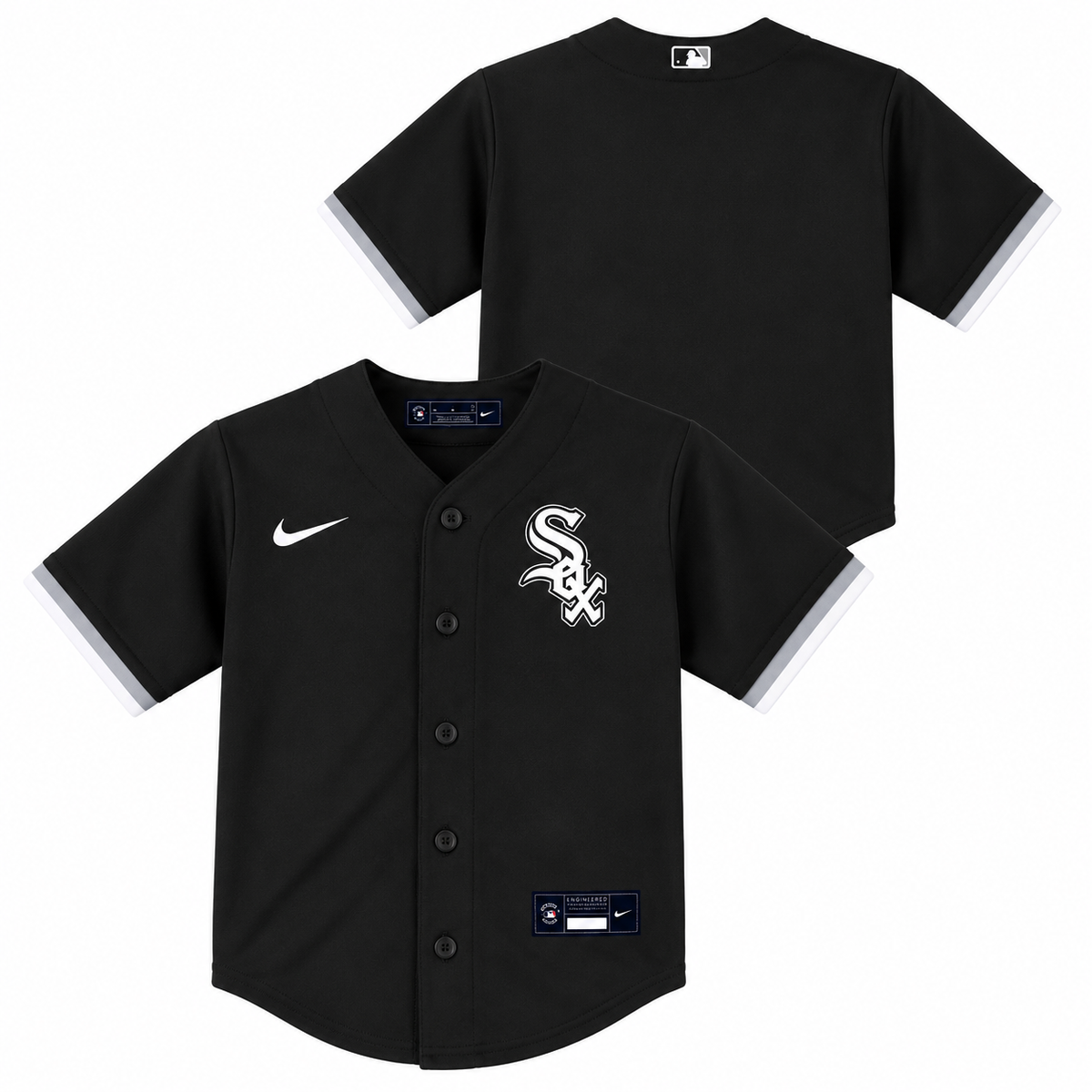 Toddler Chicago White Sox Nike Black Alternate Replica Team Jersey