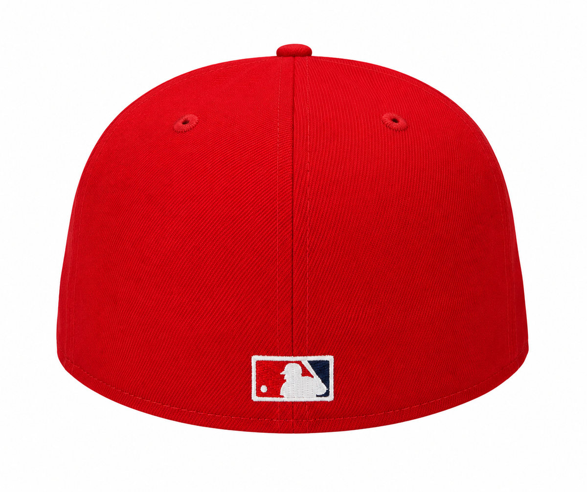 Boston Red Sox Cooperstown Collection 1975 New Era Classics 2 Tone Scarlet/Red 59FIFTY Fitted Hat