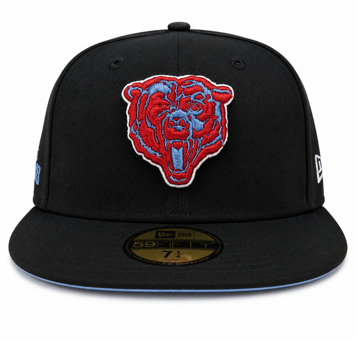 Chicago Bears Monsters of the Midway Black/Sky Blue City Vibes New Era 59FIFTY Fitted Hat