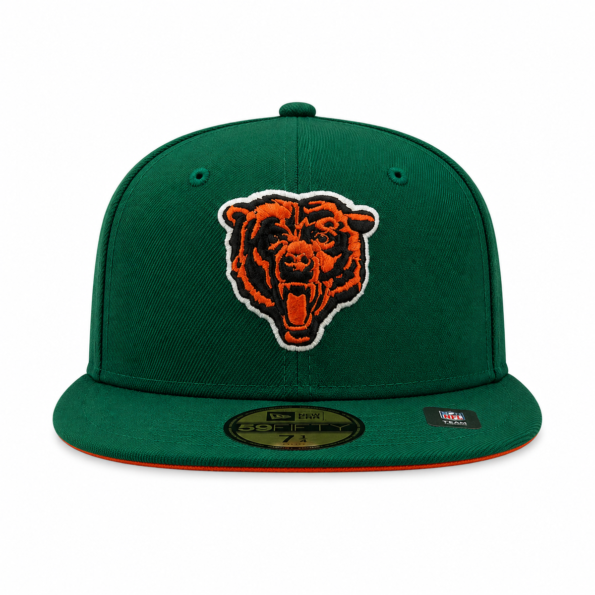 Chicago Bears New Era St. Patrick's Day Kelly Green 59FIFTY Fitted Hat
