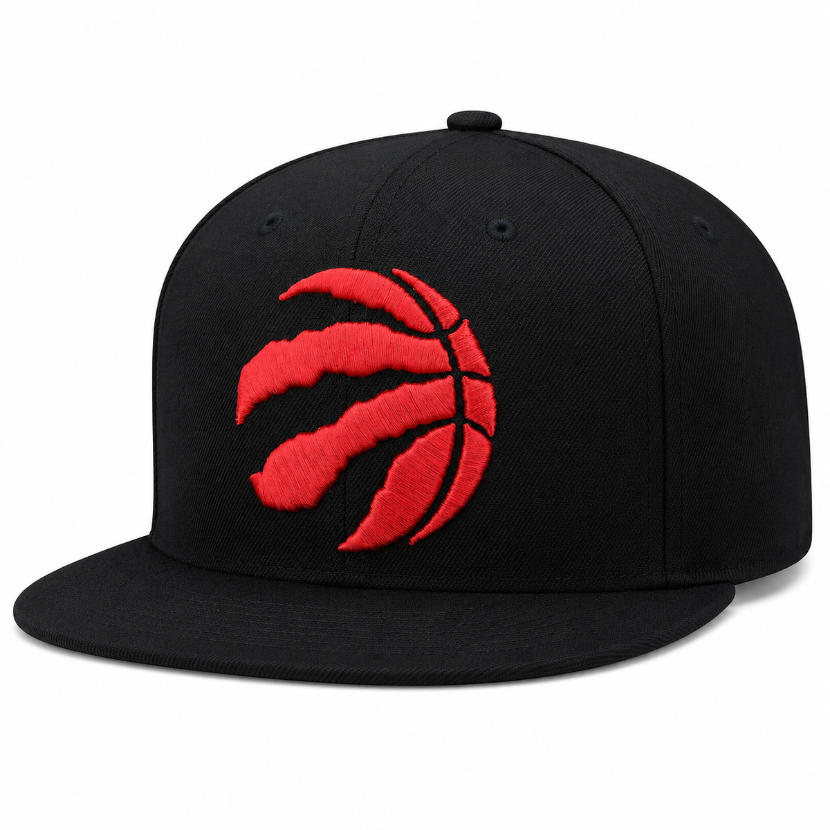 Men's Toronto Raptors NBA Core Basic Black Mitchell & Ness Snapback Hat