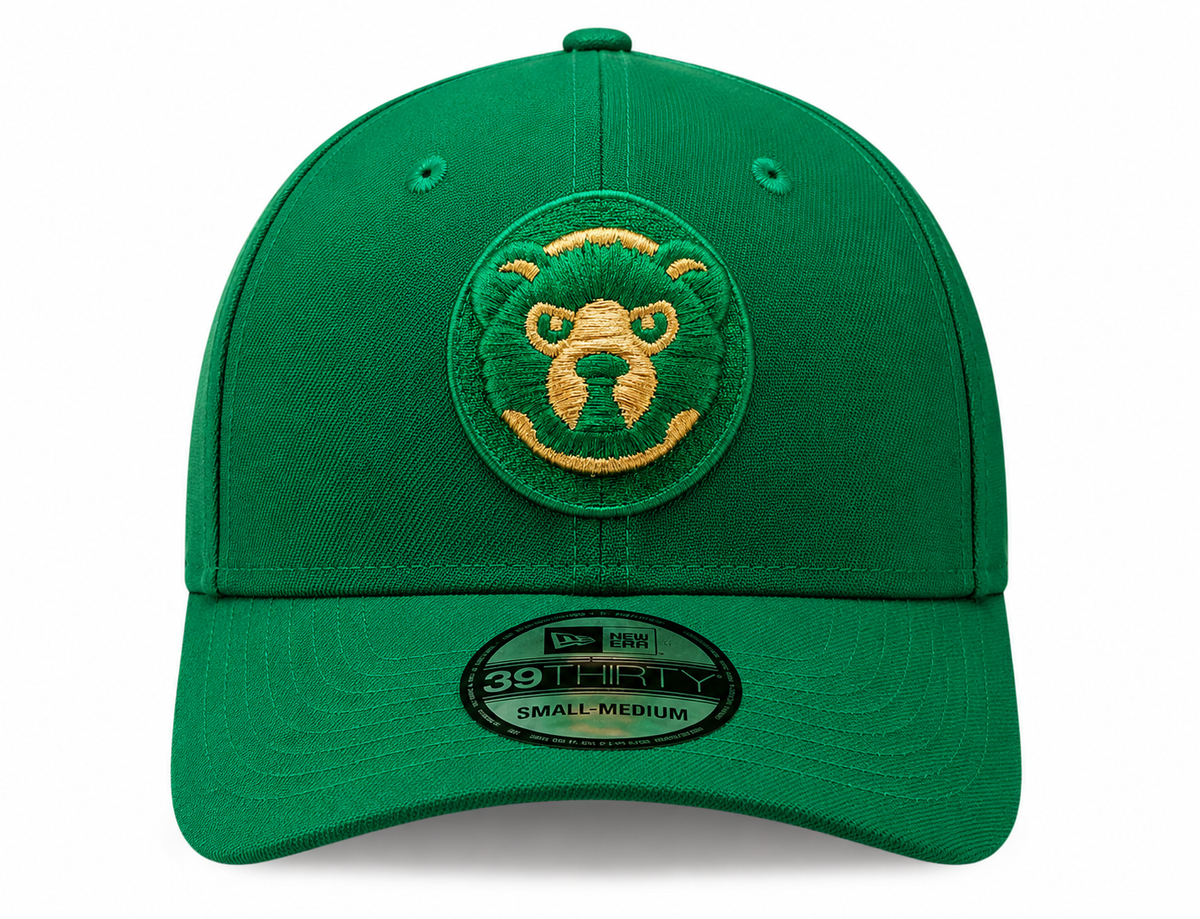 Chicago Cubs Halfway To St. Patrick's Day Kelly Green 39THIRTY Flex Fit New Era Hat