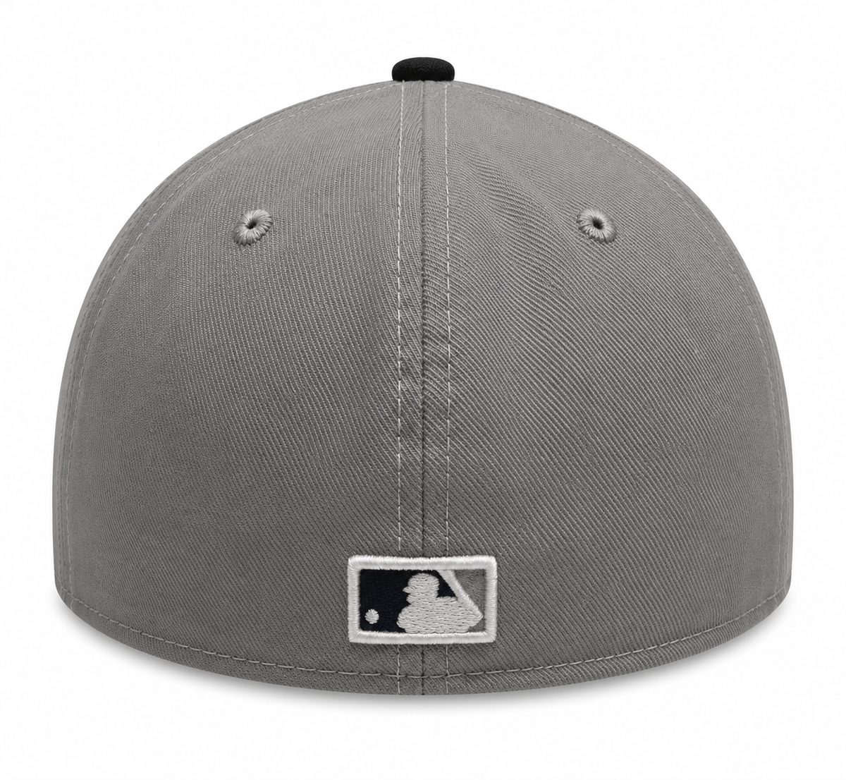 Chicago Cubs Cooperstown Collection Gray/ Navy 59FIFTY Low Crown Fitted Cap By New Era