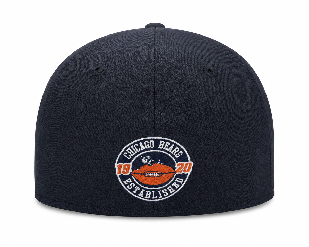 Chicago Bears New Era Gridiron Collection 1946 Classic Navy 39THIRTY Flex Hat