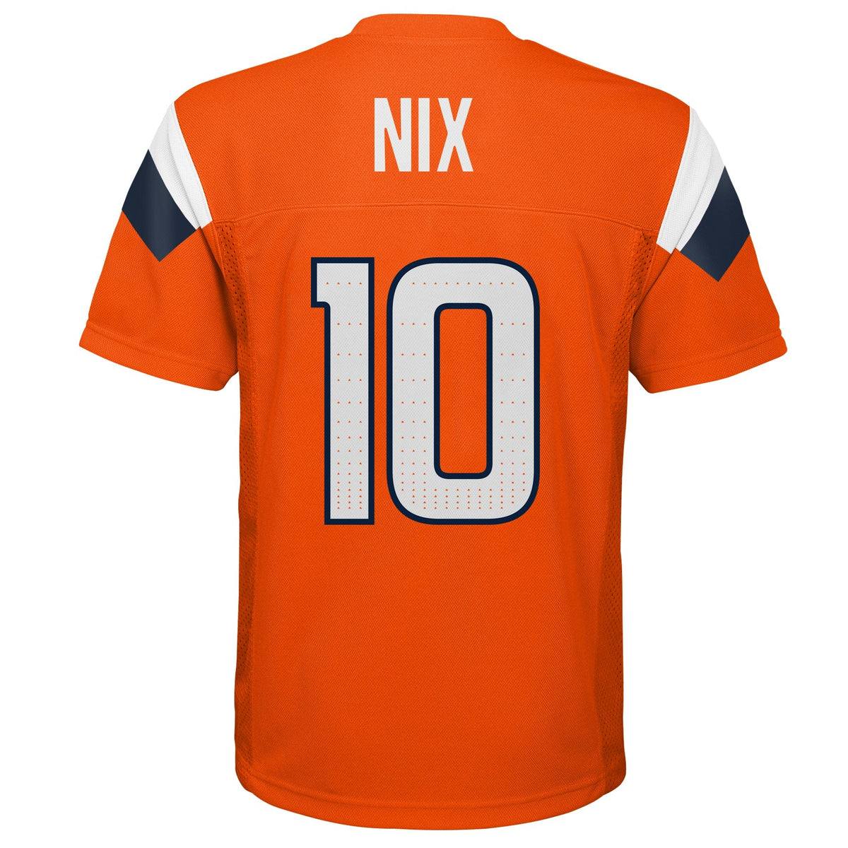 Youth Bo Nix Denver Broncos Orange Replica Mid Tier Player Jersey