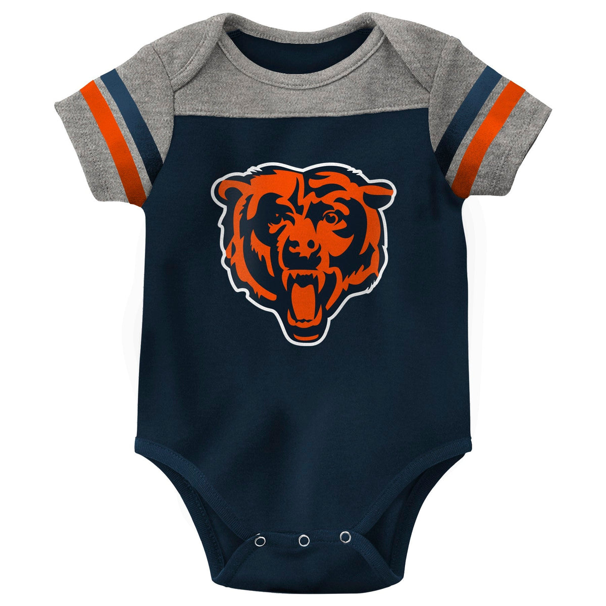 Newborn/Infant Mitchell Trubisky Chicago Bears Name And Number Short Sleeve Creeper