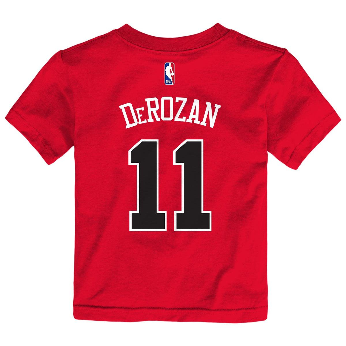 Toddler Demar Derozan Red Chicago Bulls Name & Number T-Shirt