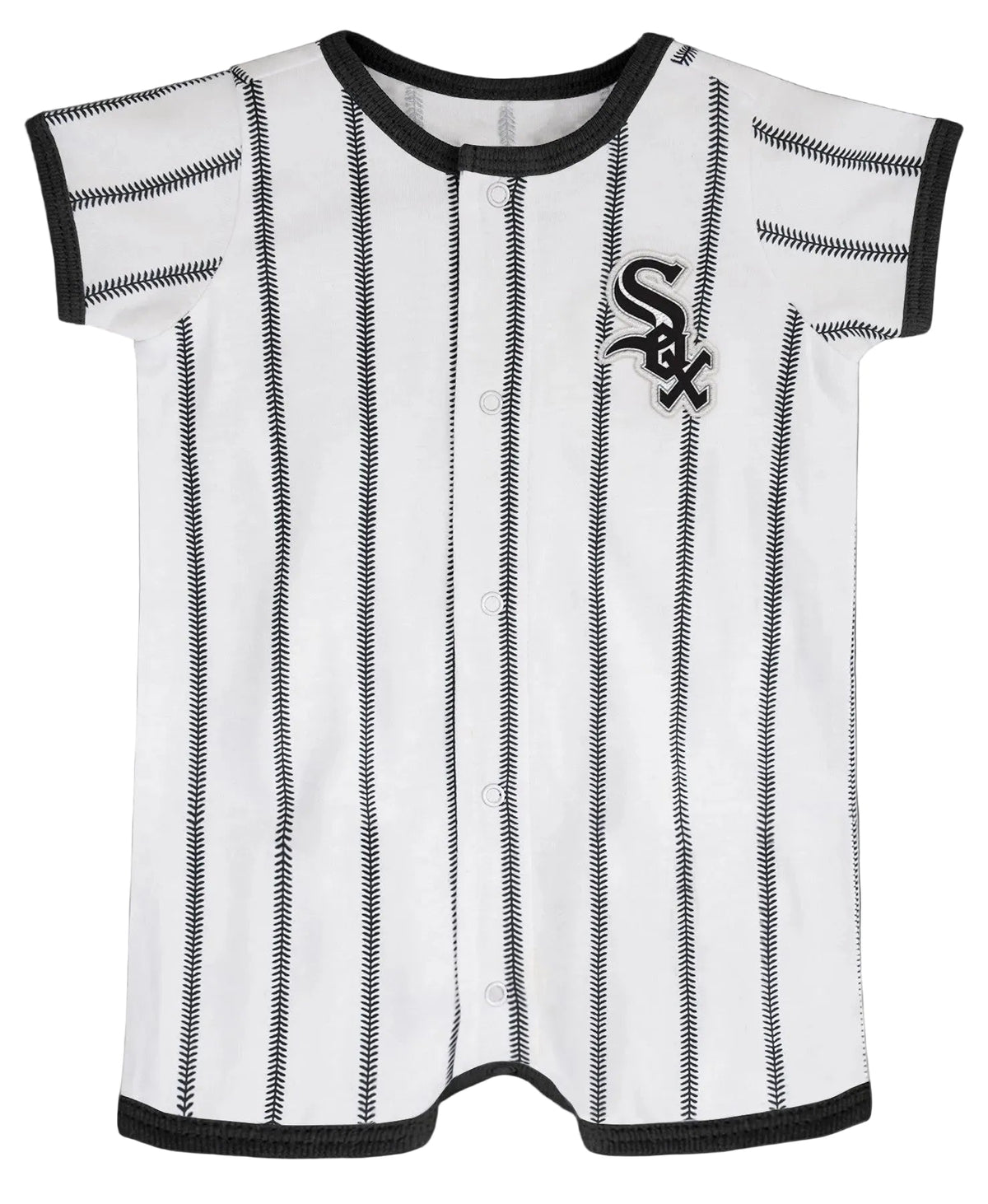 Infant MLB Chicago White Sox Power Hitter Short Sleeve Coverall
